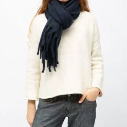 Echarpe épaisse chaude 50x210cm couleur unie Mixte MANOUKIAN