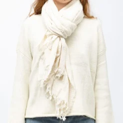 Echarpe épaisse tissu texturé 70x200cm Mixte MANOUKIAN