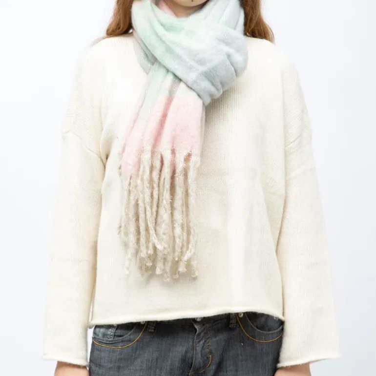 Echarpe épaisse 50x200cm à rayures Mixte MANOUKIAN