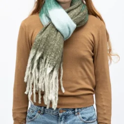 Echarpe vert 50 x 190cm man wh 252638 Femme MANOUKIAN