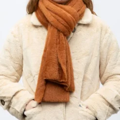 Echarpe 180x40 havane hadale Femme LES TROPEZIENNES PAR M.BELARBI