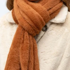 Echarpe 180x40 havane hadale Femme LES TROPEZIENNES PAR M.BELARBI