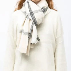 Echarpe 70x200cm à carreaux Mixte MANOUKIAN