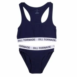 Ensemble brassière et culotte gainante en coton Femme BILL TORNADE
