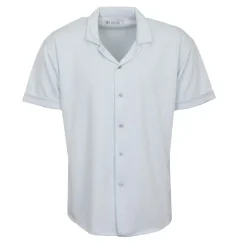 Ensemble chemisette short gaufré cordon dove Homme PANAME BROTHERS