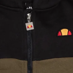 Ensemble kaki 3 pièces gilet jogging et tee shirt manches longues Enfant ELLESSE