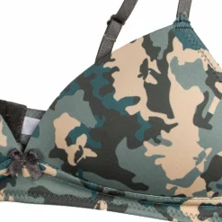 Ensemble lingerie culotte/soutien-gorge camouflage Enfant LES PETITES BOMBES