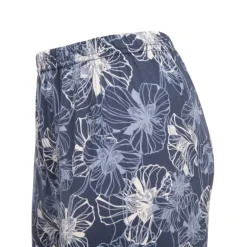 Ensemble pyjama avec liseré coloré bas fleuri Loma femme Femme RODIER