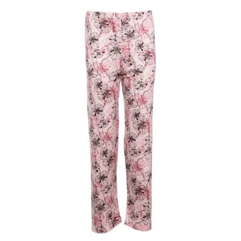 Ensemble pyjama avec liseré coloré bas fleuri Loma femme Femme RODIER