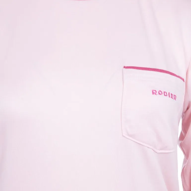 Ensemble pyjama avec liseré coloré bas fleuri Loma femme Femme RODIER