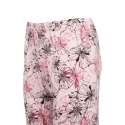 Ensemble pyjama avec liseré coloré bas fleuri Loma femme Femme RODIER