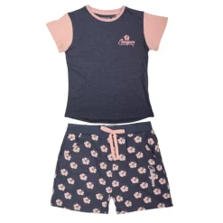 Ensemble tee shirt et short à fleurs Enfant CHEVIGNON