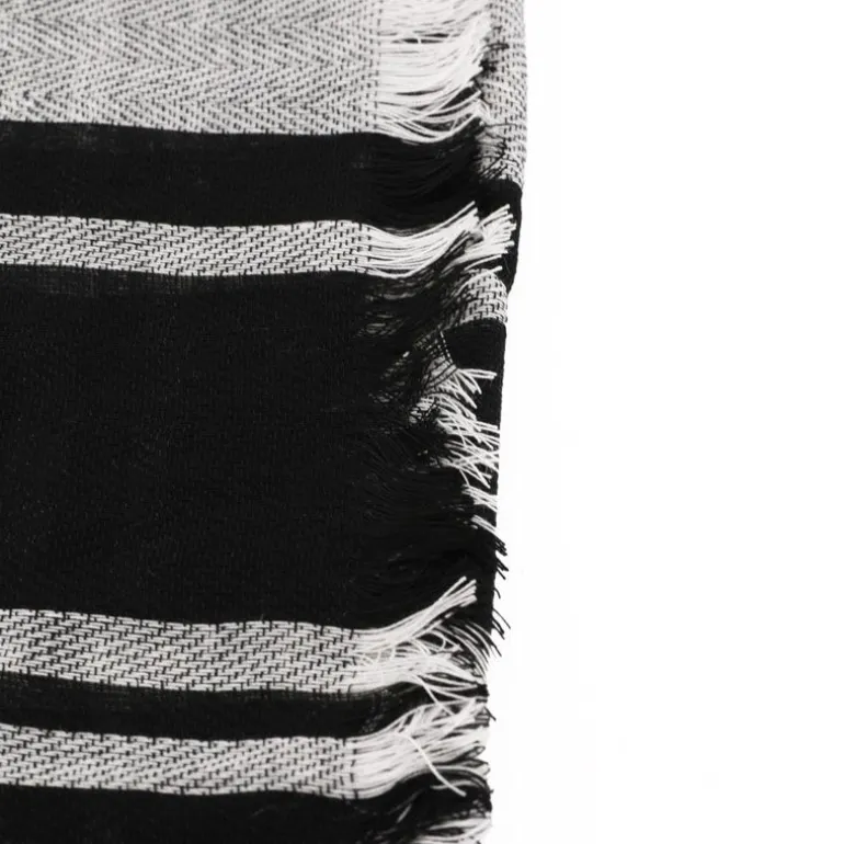 Foulard nova noir et blanc Homme DEELUXE 74