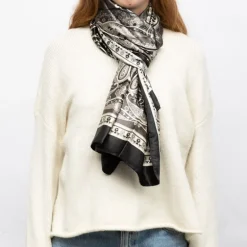 Foulard soie manoukian 90x180cm Femme MANOUKIAN