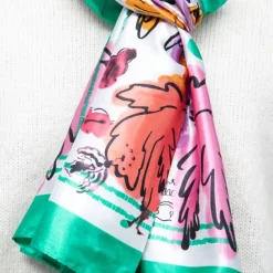 Foulard soie manoukian 90x180cm Femme MANOUKIAN