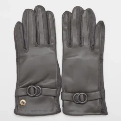 Gants bi matière avec fausse fourrure Femme GERARD PASQUIER