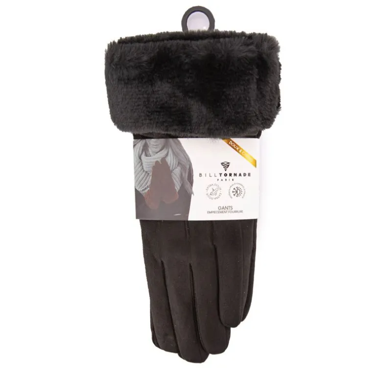 Gants fausse fourrure Femme BILL TORNADE