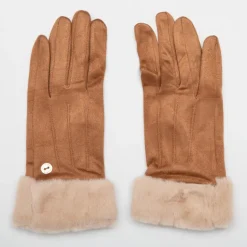 Gants sudédine avec fausse fourrure Femme GERARD PASQUIER