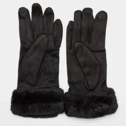 Gants sudédine avec fausse fourrure Femme GERARD PASQUIER