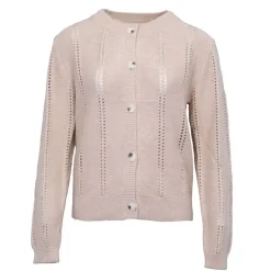 Gilet ajourée col rond milada Femme LA PETITE ETOILE