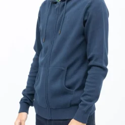 Gilet capuche milano zippé coton Homme BILL TORNADE