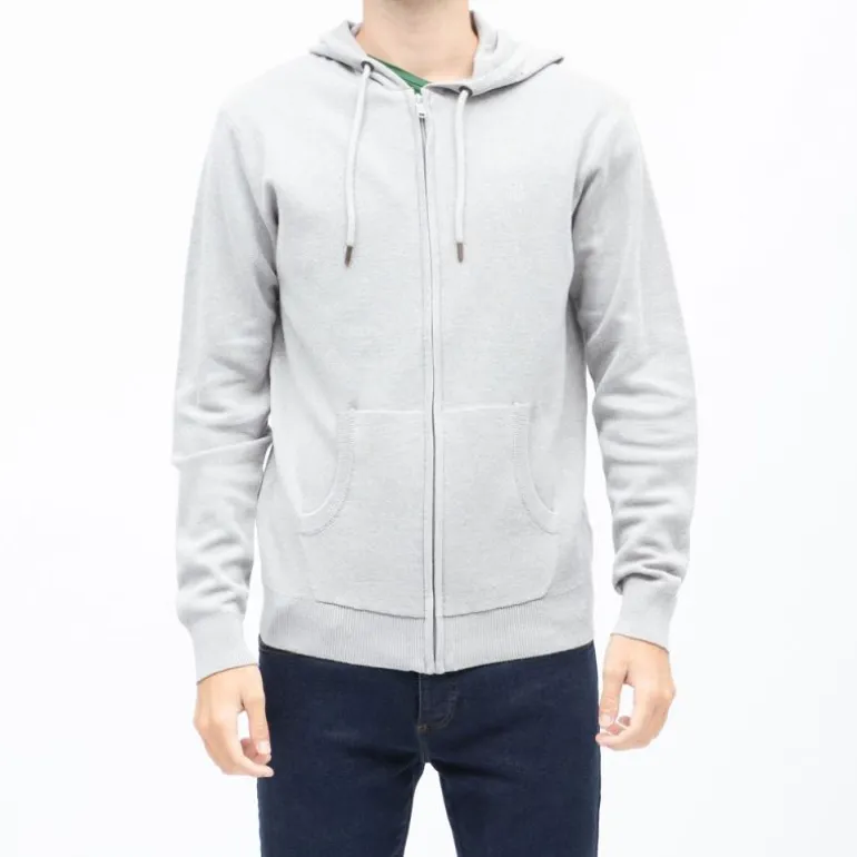 Gilet capuche milano zippé coton Homme BILL TORNADE