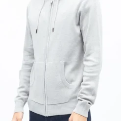 Gilet capuche milano zippé coton Homme BILL TORNADE