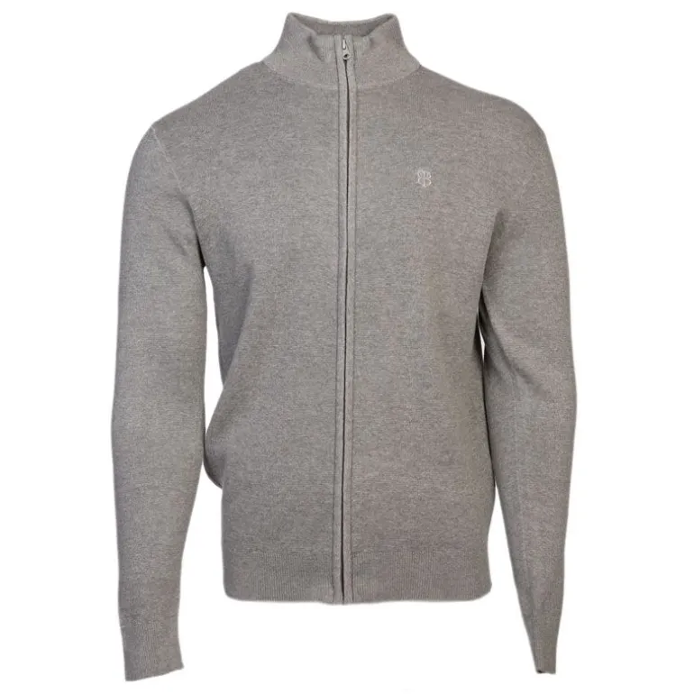 Gilet coton col cheminé avec zip Homme BILL TORNADE