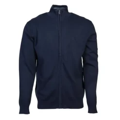 Gilet coton col cheminé avec zip Homme BILL TORNADE