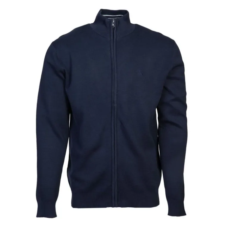 Gilet coton col cheminé avec zip Homme BILL TORNADE