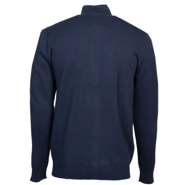 Gilet coton col cheminé avec zip Homme BILL TORNADE