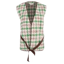 Gilet gifur pied de poule Femme LA PETITE ETOILE