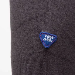 Gilet grey new man nmhs3615dgrey Homme NEW MAN
