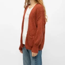 Gilet maille en laine Femme PLEASE