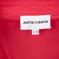 Gilet sans manches coton karo couleur unie Femme ANTIK BATIK