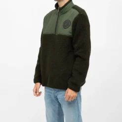 Gilet sherpa frontignan semi zippé Homme CERRUTI