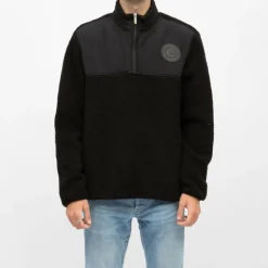 Gilet sherpa frontignan semi zippé Homme CERRUTI