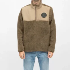 Gilet sherpa frontignan semi zippé Homme CERRUTI