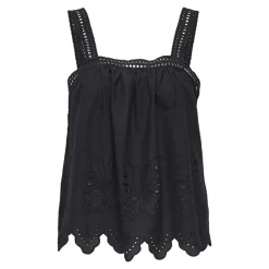 Haut avec broderie anglaise Nomelle black Femme JDY