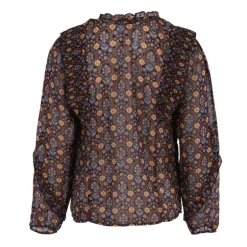 Haut blouse armilla bordeaux imprimée Femme DEELUXE 74