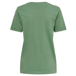 Haut col rond broderie cœur irisée Femme ONLY