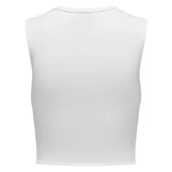 Haut court sans manches col rond Femme ONLY