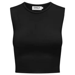 Haut court sans manches col rond Femme ONLY