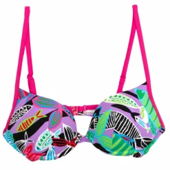 Haut de maillot de bain balconnet motif poissons Femme CHERRY BEACH
