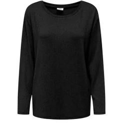 Haut fluide manches longues col rond Femme JDY