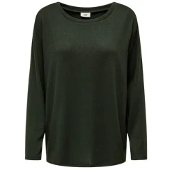 Haut fluide manches longues col rond Femme JDY