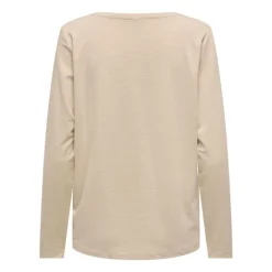 Haut harly pailleté col v regular fit Femme ONLY