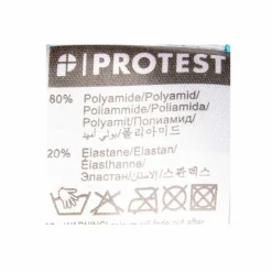 Haut maillot de bain turquoise oneshoulder Femme PROTEST