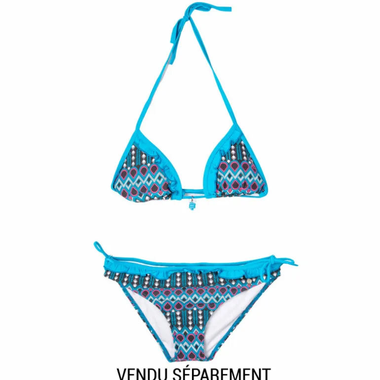 Haut maillot de bain turquoise lew Femme PROTEST