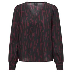 Haut manches longues col v regular fit Divya sanshelle Femme JDY